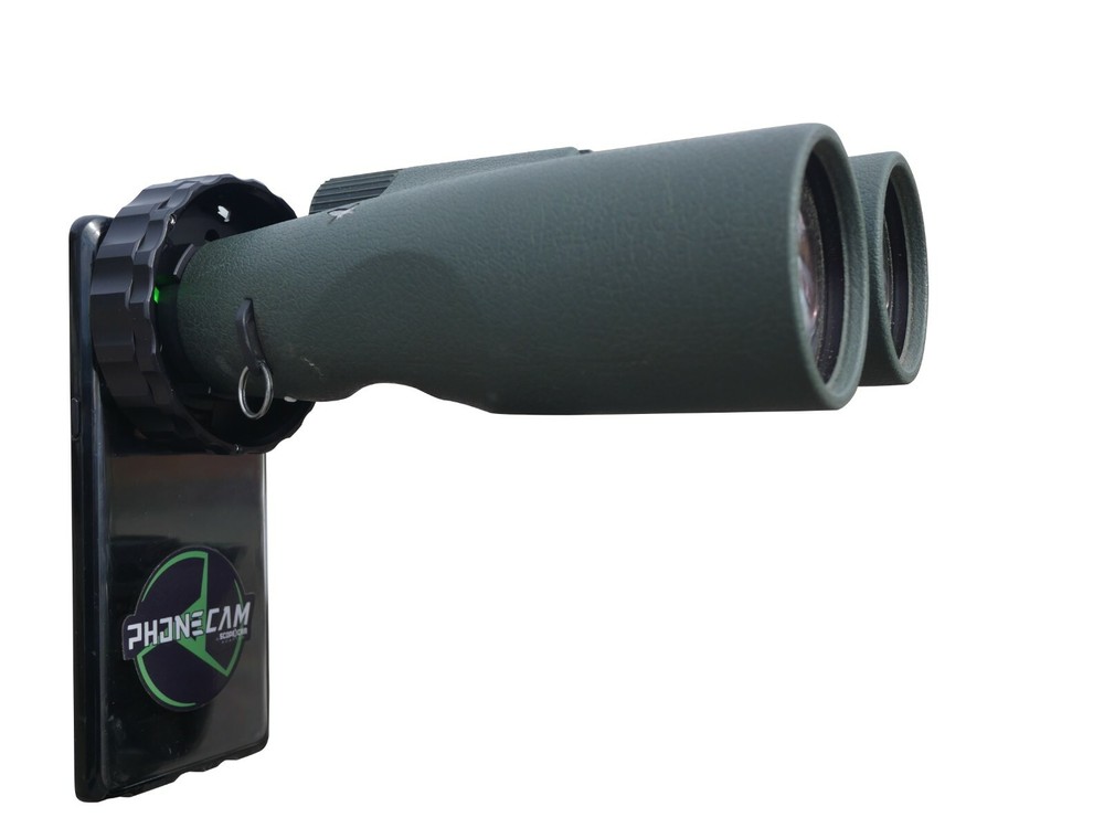 UNIVERSAL PHONECAM Kit For IPHONE * Digiscoping Adapter * By ScopeCam Adapter 