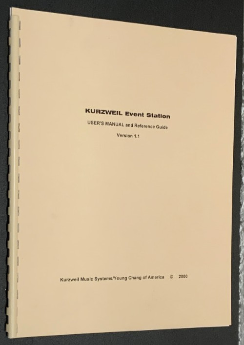 Kurzweil Event Station MIDI Percussion Controller / Trigger Processor RARE!!