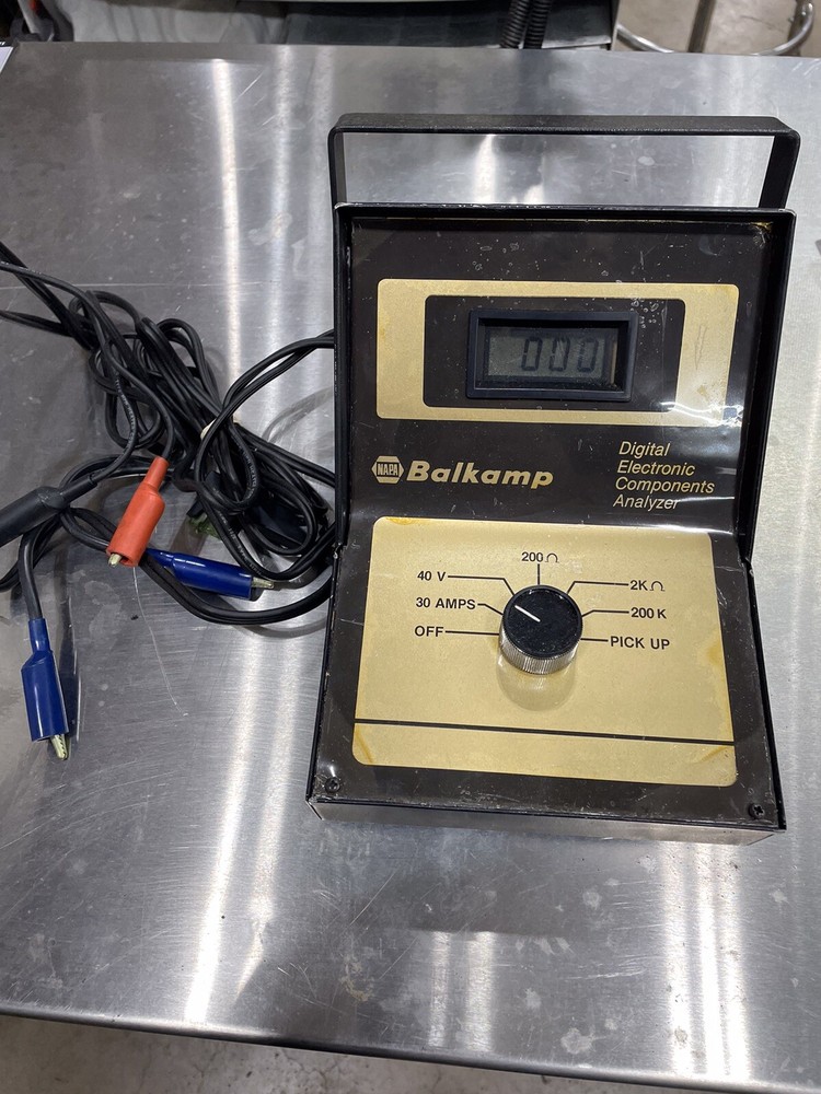 Napa Balkamp Digital  Electronic Components Analyzer By Peerless