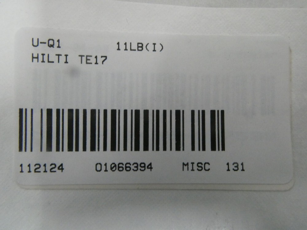 Hilti TE17 Corded Hammer Drill