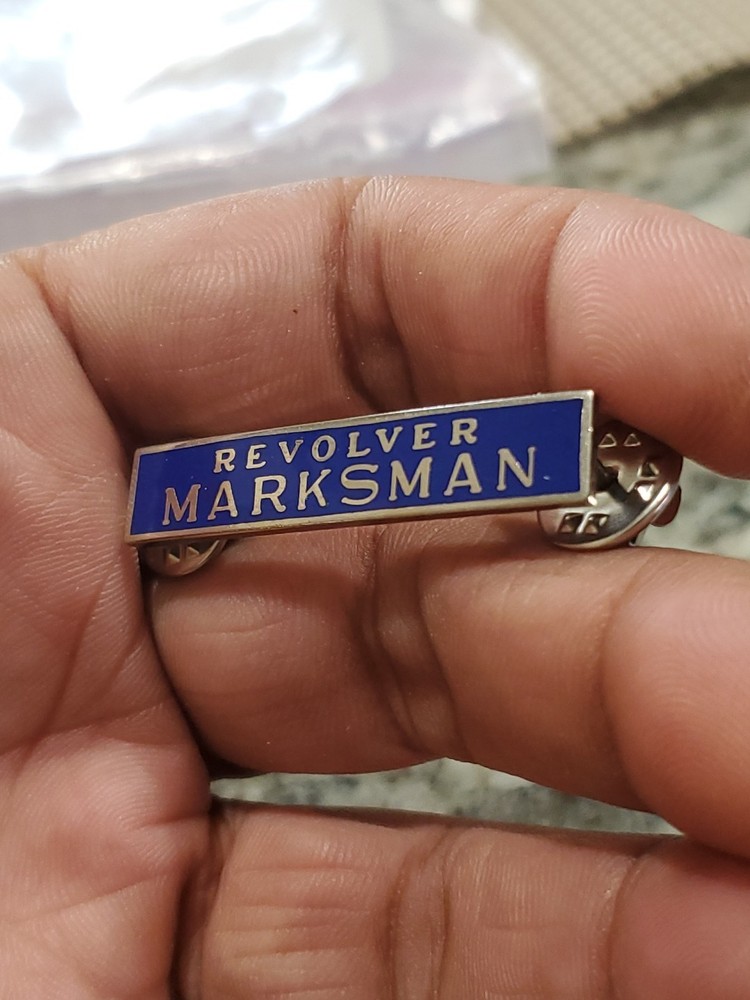 Revolver Marksman Pin
