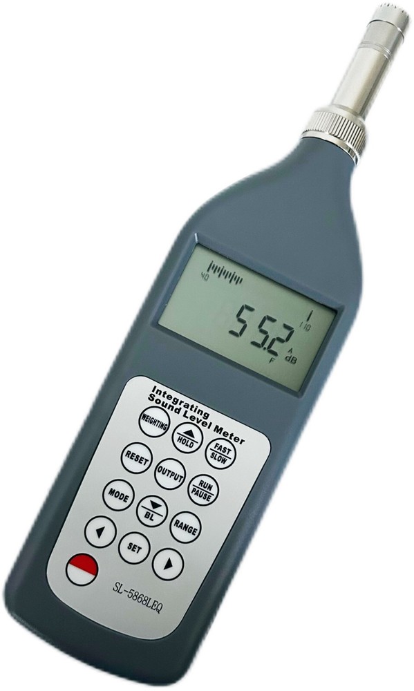 Integrating Sound Level Meter with Integration Statistical Functions 25~130dB(A)