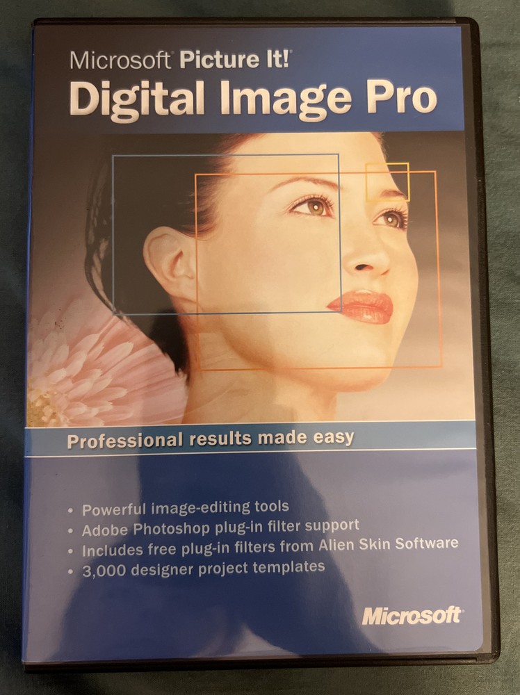 Microsoft Picture It! Digital Image Pro Version 7.0