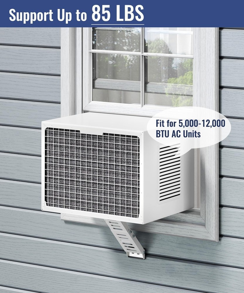 Air Conditioner Support Bracket, Heavy Duty Window AC Bracket Universal