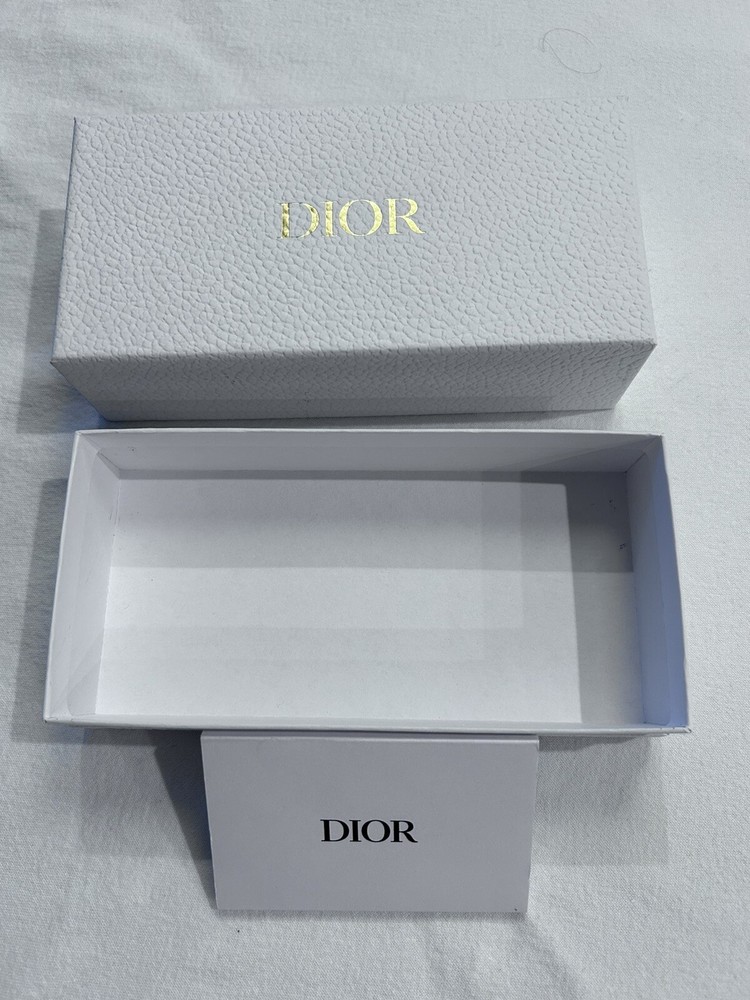 Dior Sunglasses  Empty Box with Sunglass Wipe /Cleaners included Empty Box