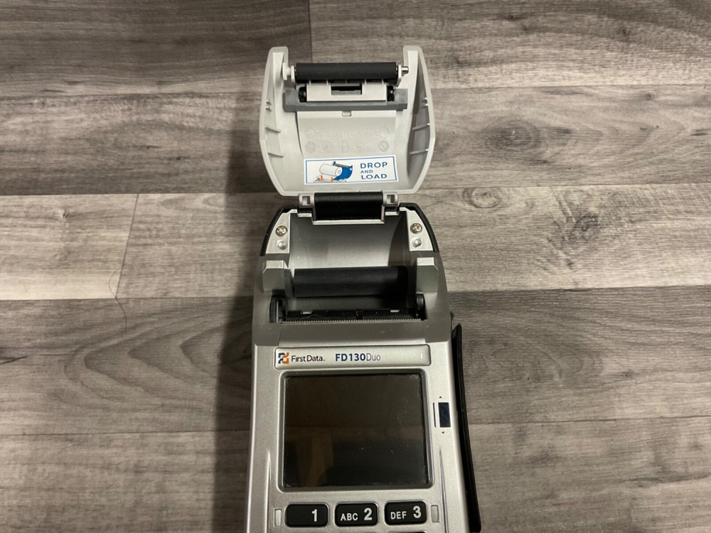 First Data FD130 Duo Credit/Debit Card Machine POS Terminal