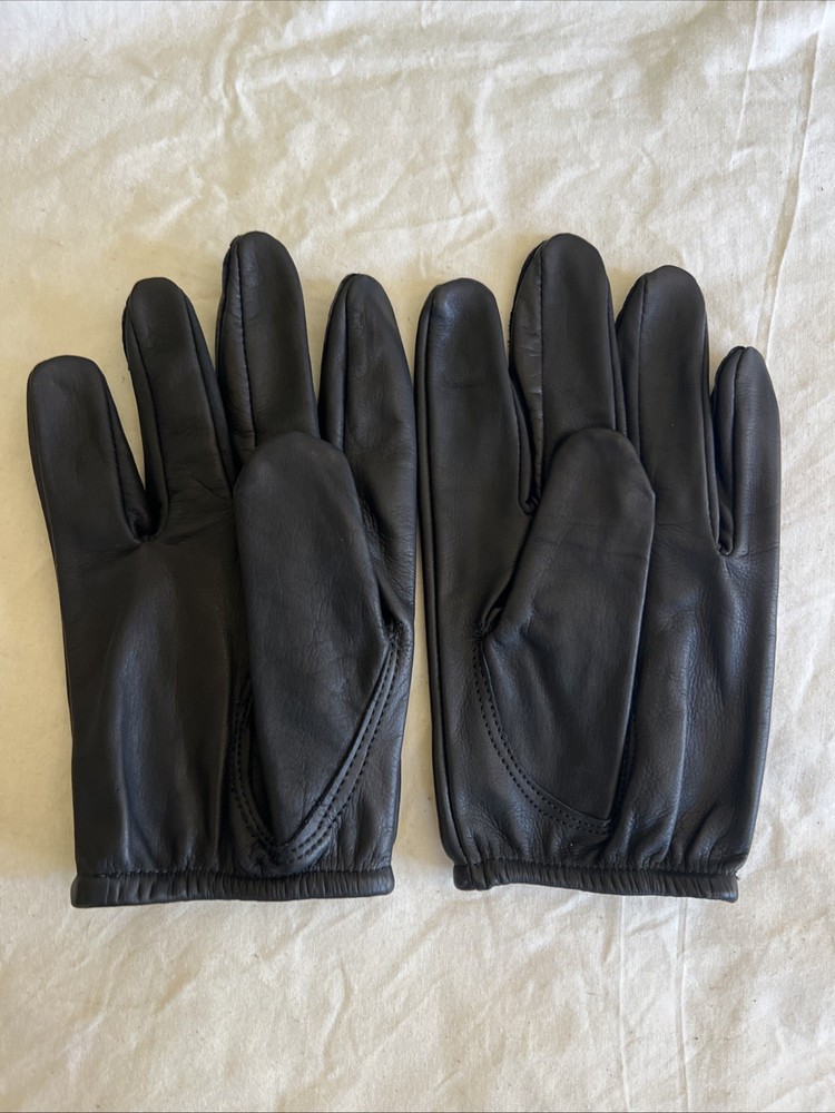 Leather Police Gloves