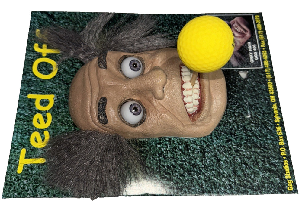 Teed Off Novelty Joke Tee Made By Gag Studious