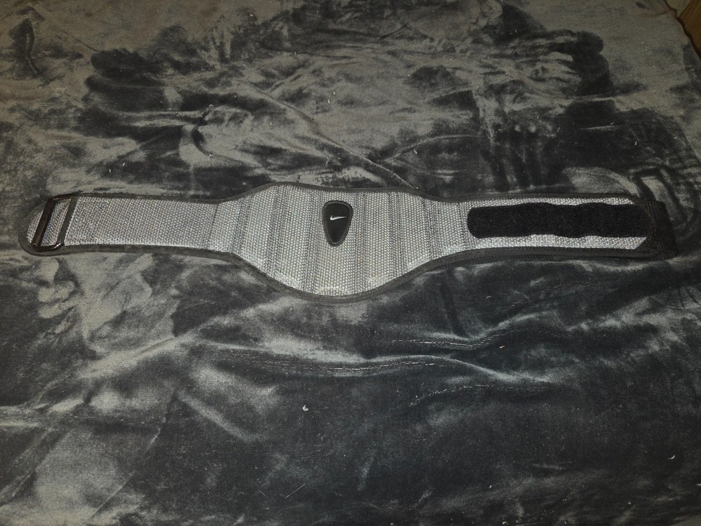 Nike Structured Lifting Belt - Black / Gray Size Medium