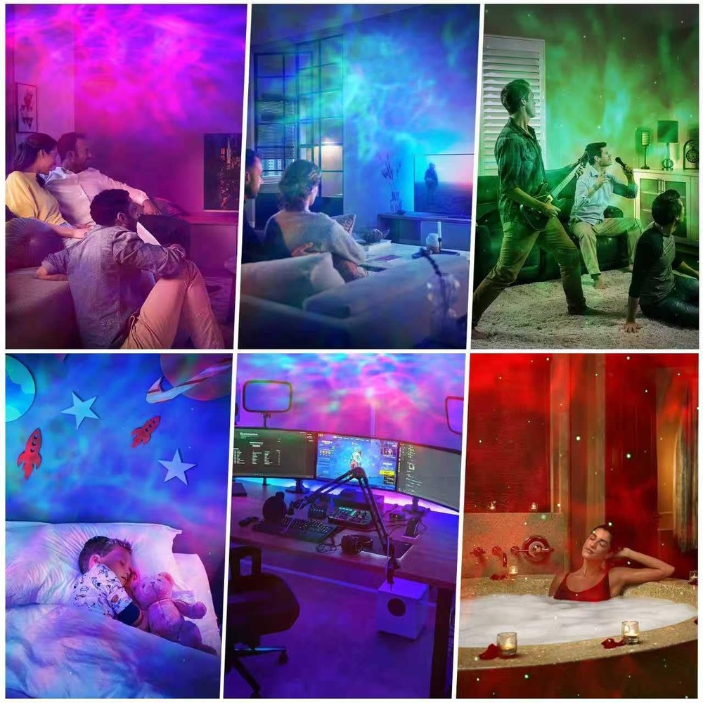 Astronaut Galaxy Star Projector – Nebula Light Projector with Remote Control,...