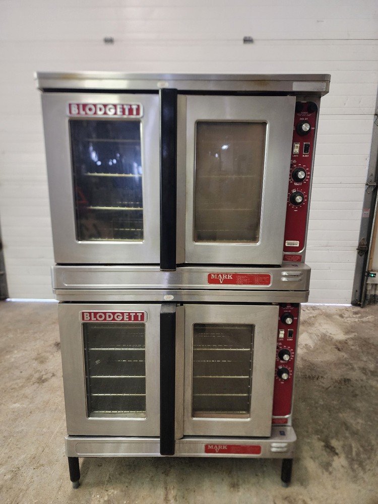 Blodgett Mark V-III Double Stack Oven w/ Solid State Thermostat, 3ph - Clean!