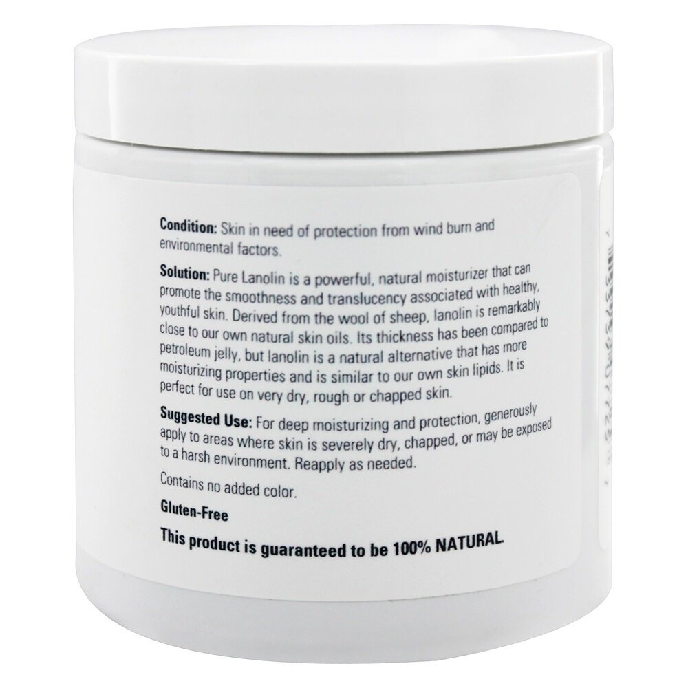 NOW Foods Pure Lanolin, 7 Ounces