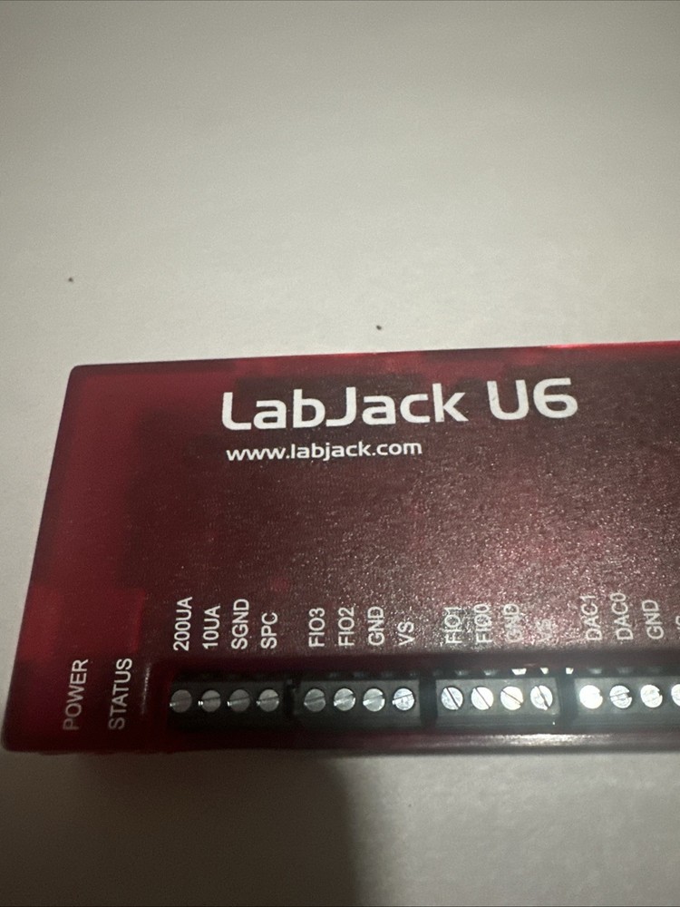 LabJack U6 Data Acquisition Device USB DAQ – Tested Working – Used