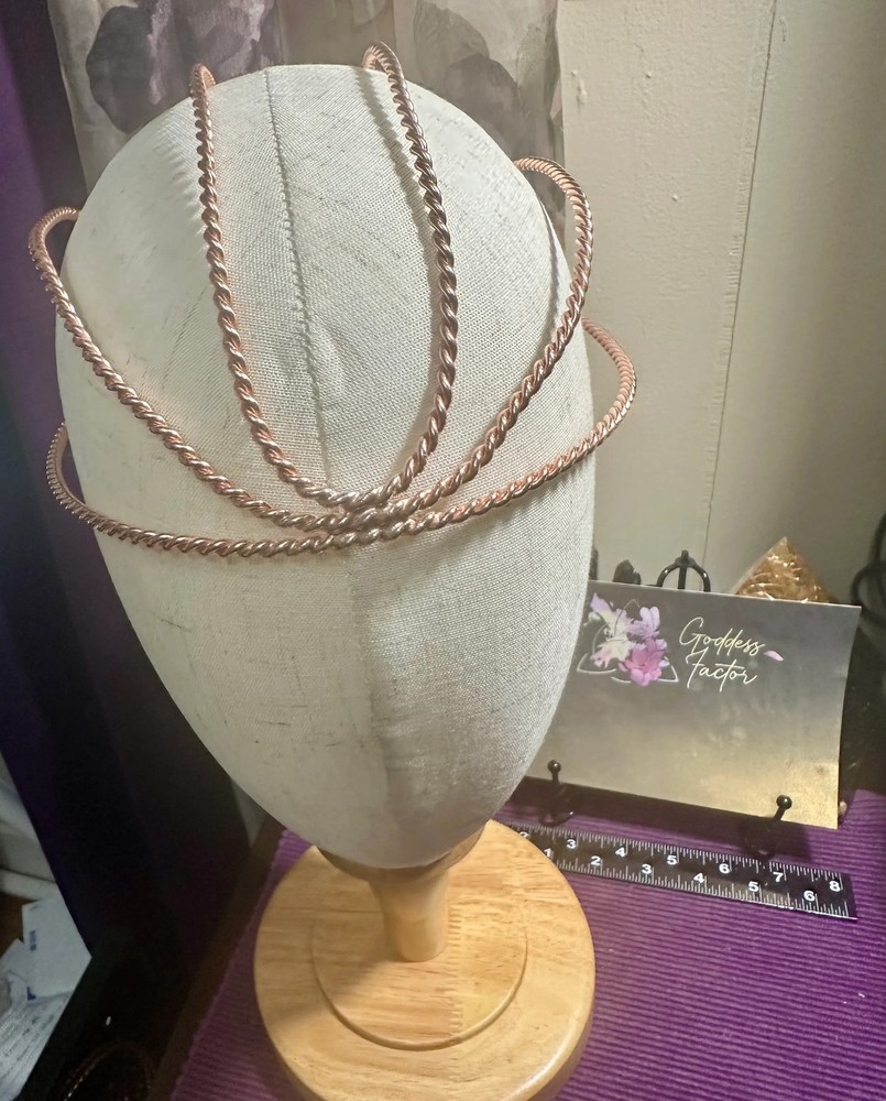 Copper Tensor Ring Head Mask/Cap