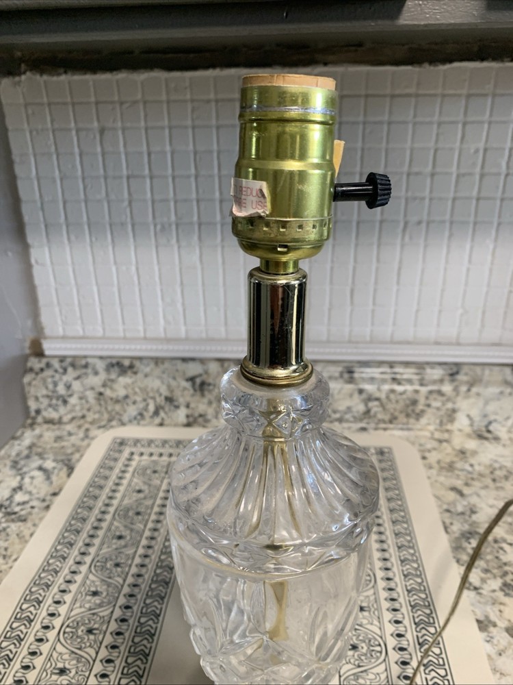 Leviton Crystal Lamp 14 1/2” Tall