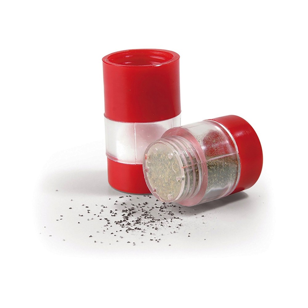 Coghlan's Backpacker's Salt & Pepper Shaker Compact Spill Moisture Proof(2-Pack)
