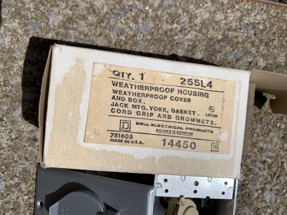 Phone Jack Weatherproof Housing Cover