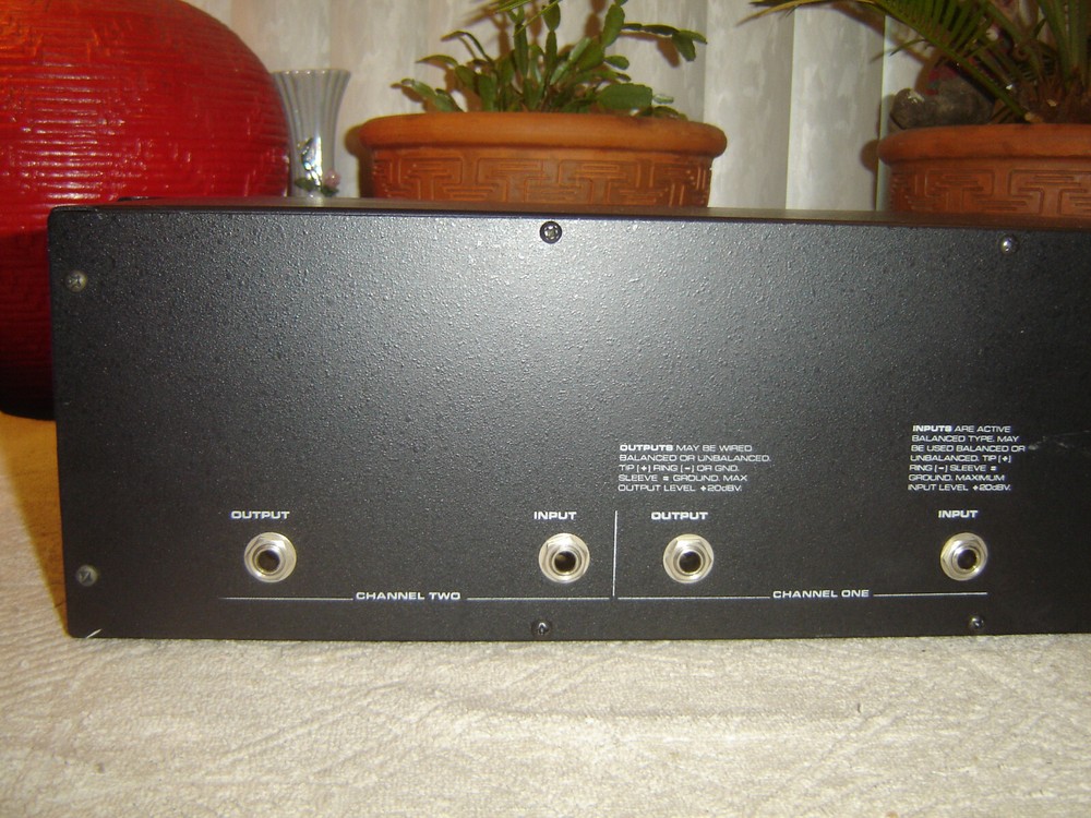 Ashly PQ66, Latter Version, 2 Ch 4 Band Parametric Equalizer, Eq, Vintage Rack