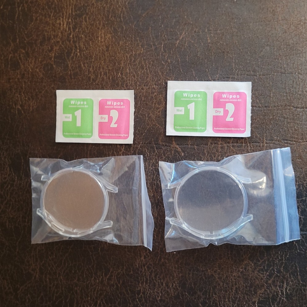 Goton 2 Pack Clear screen protector for Galaxy Watch 4 or 5 