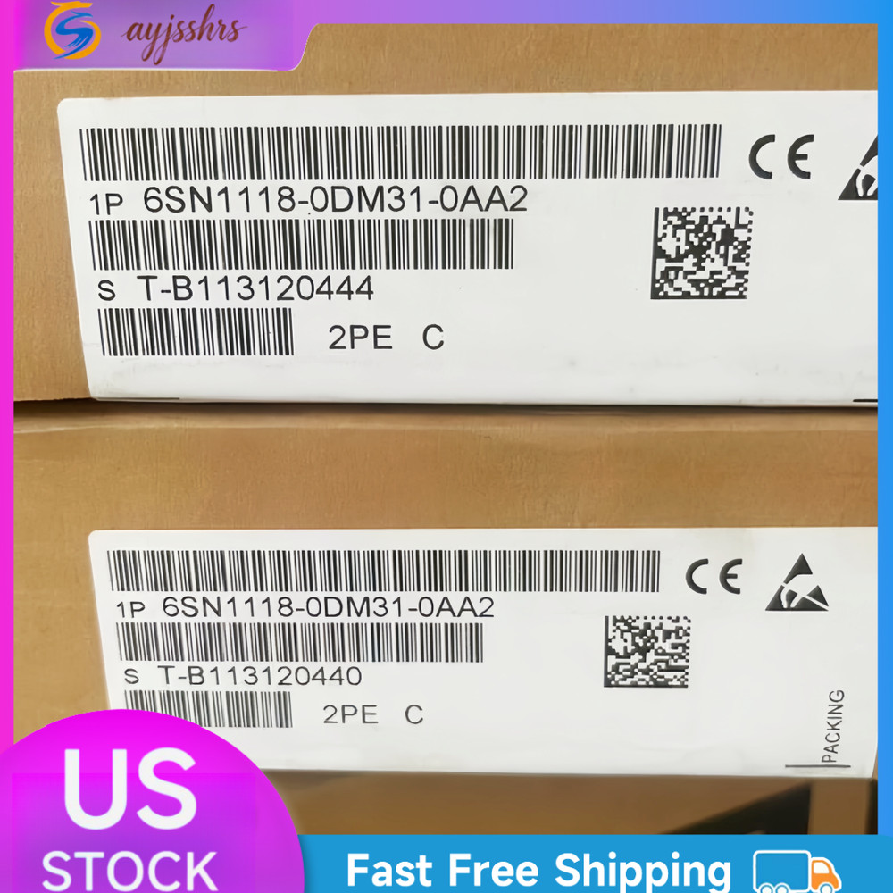 Siemens 6SN1118-0DM31-0AA2 6SN Series Brand New Sealed Fast Shipping US Stock