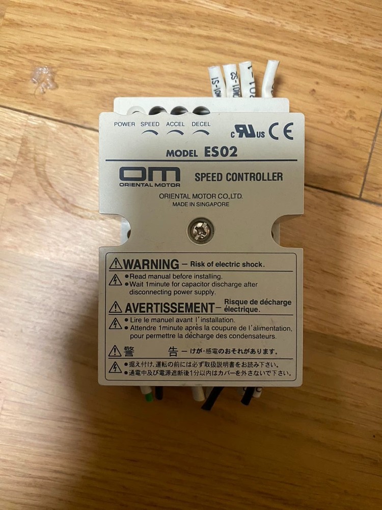 1PCS USED ORIENTAL MOTOR ES02 SPEED CONTROLLER