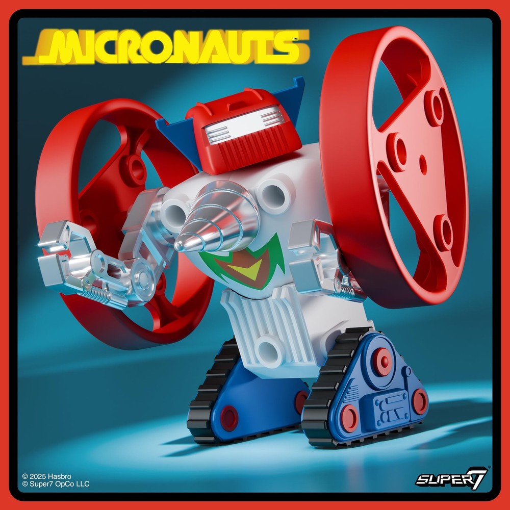 Super7 Reaction+ Micronauts Microtron - 3.75" 3.75 inch Scale, Multicolor