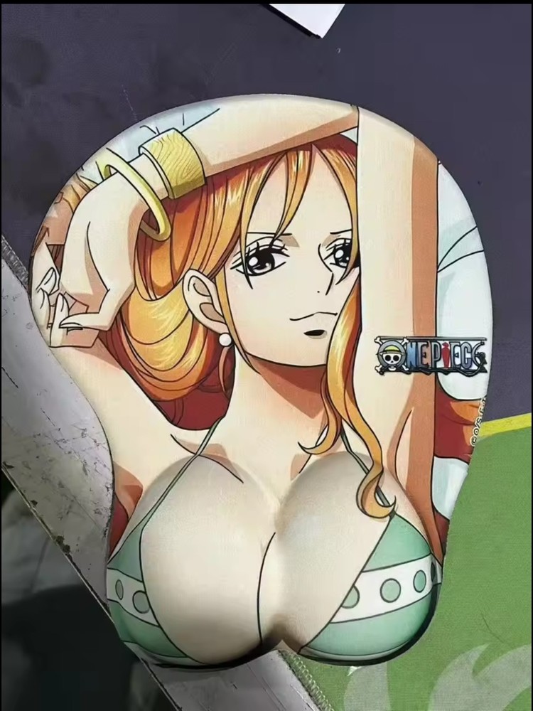 Nami One Piece Padded Wrist support Mouse Mat