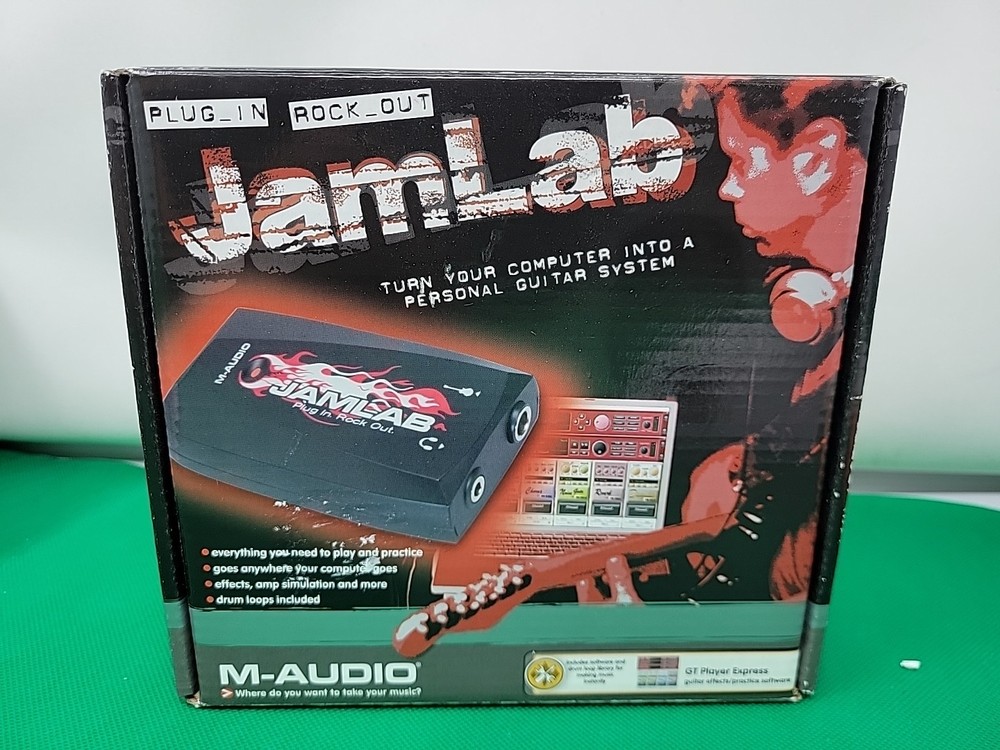 M-AUDIO JamLab USB Guitar Interface - Open.box.
