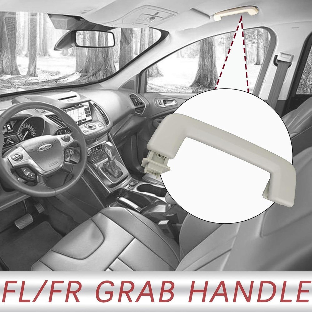 Interior Grab Handles Grips Compatible with 2013-2019 Acces Size: Front Handle