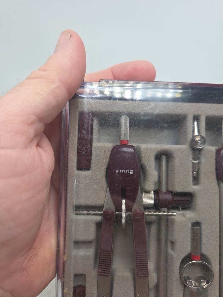 ROtring Compass Set For Technical Drafting Germany EUC