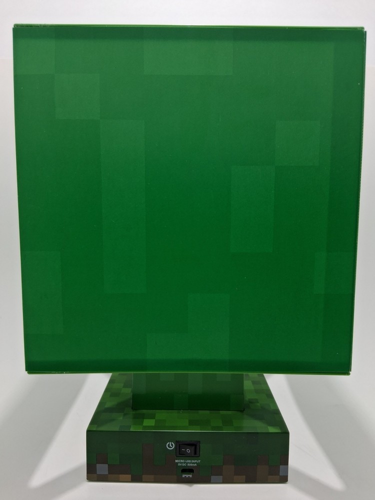 Minecraft Creeper LED Lamp (Includes LED Light Bulb) Works