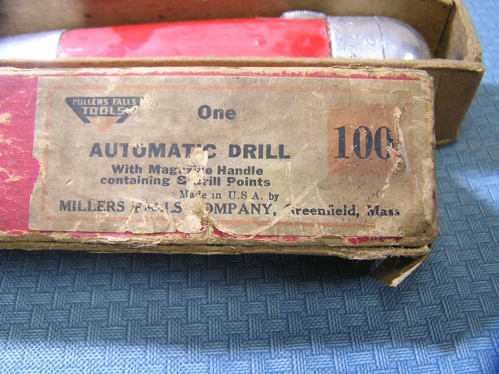Miller Falls No. 100 Automatic Drill
