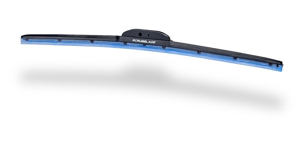 SCRUBBLADE 19' BLUE SILICONE SHADEBLADE- CBB1900