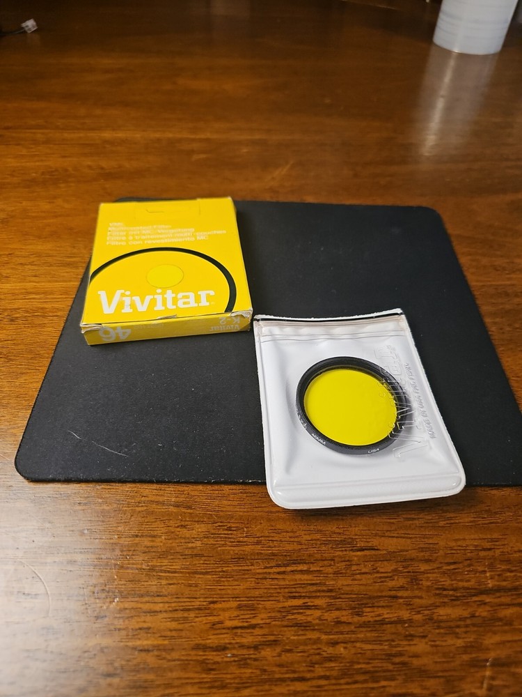 Vivitar VMC Multicoated Filter 46 Medium Yellow