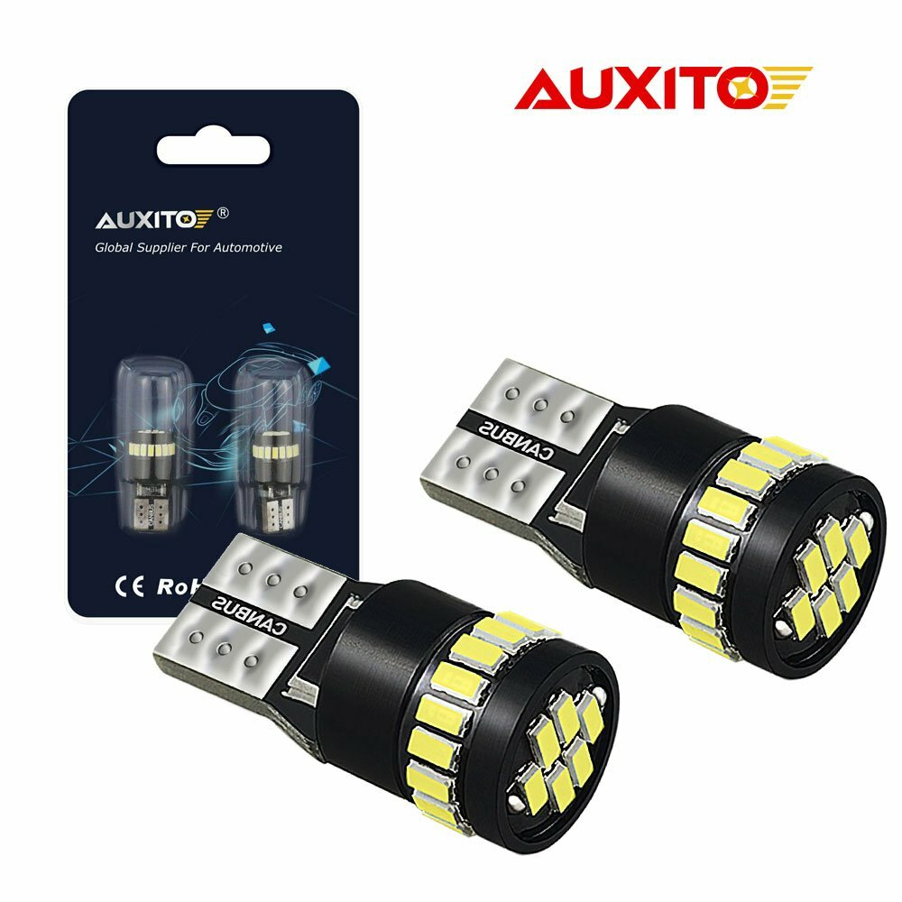 LED Front Side Marker Light Bulbs White 168 192 194 T10 for Ford F-150 2004-2020