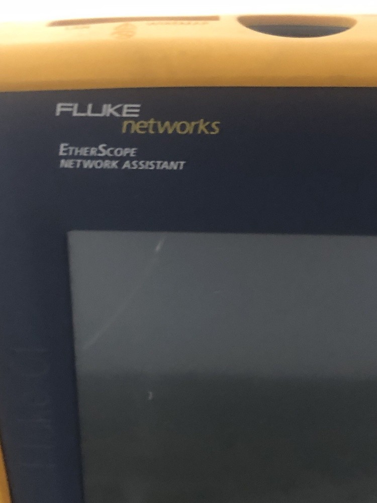 Fluke EtherScope Network Assistant-Tested Touchscreen not working,screen cracked