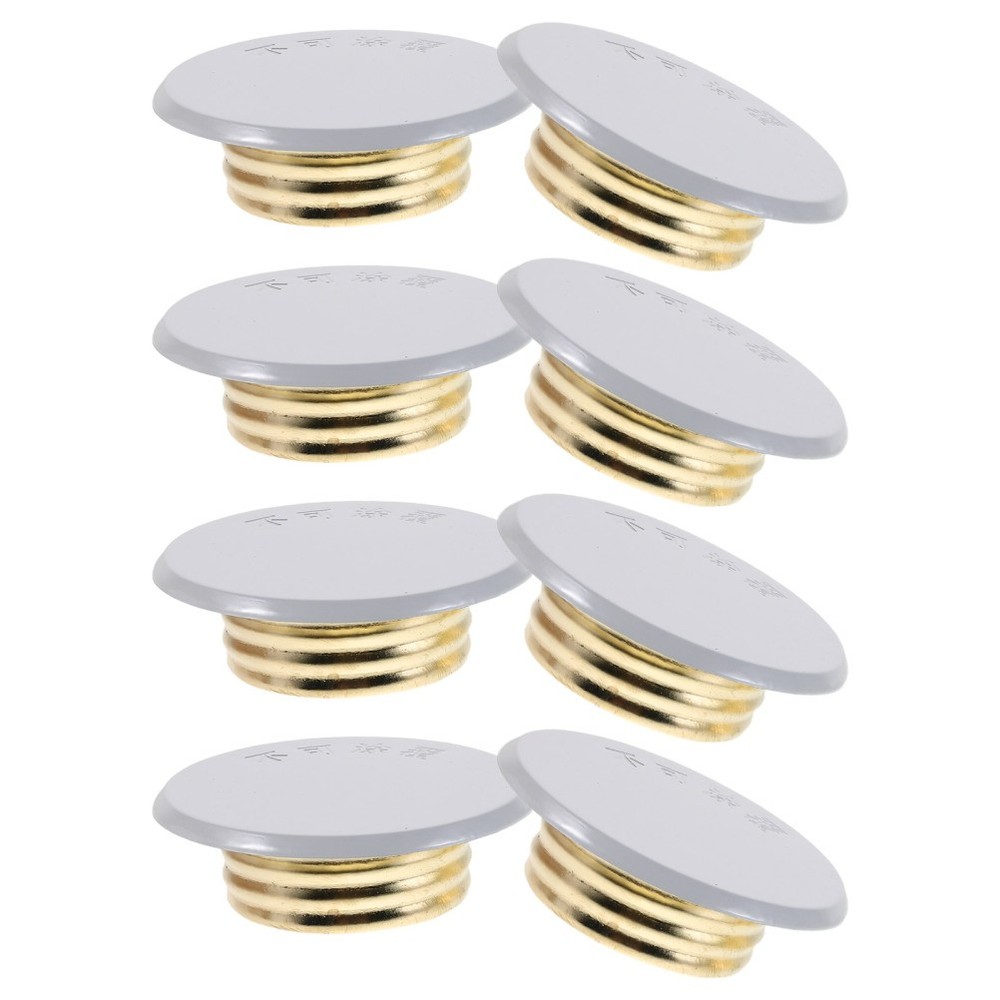 8 Pcs Fire Sprinkler Covers for Ceiling Head Protector Plate Decorative