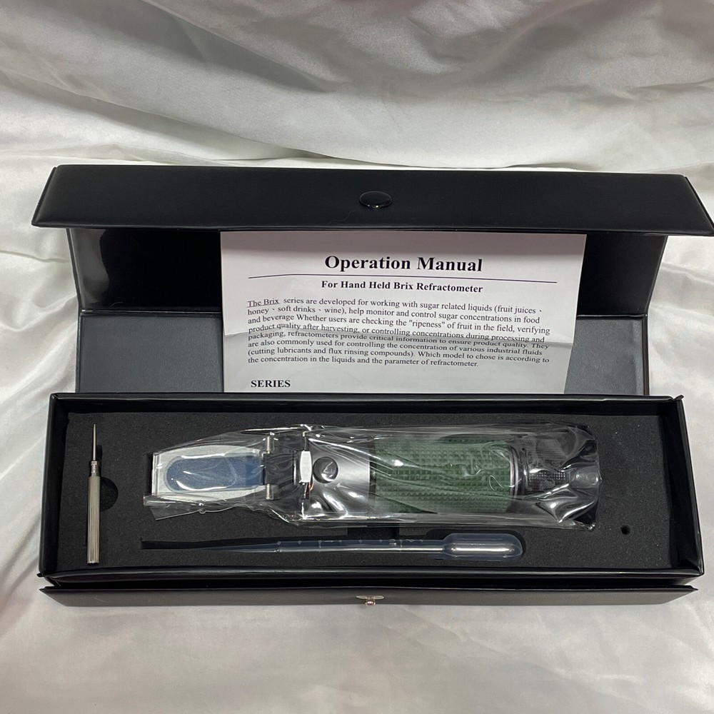 NEW Brix Series Refractometer Hand-Held Analytical
