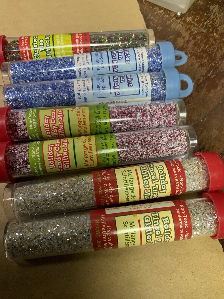 Crafts Winter Fun Glitter Mix