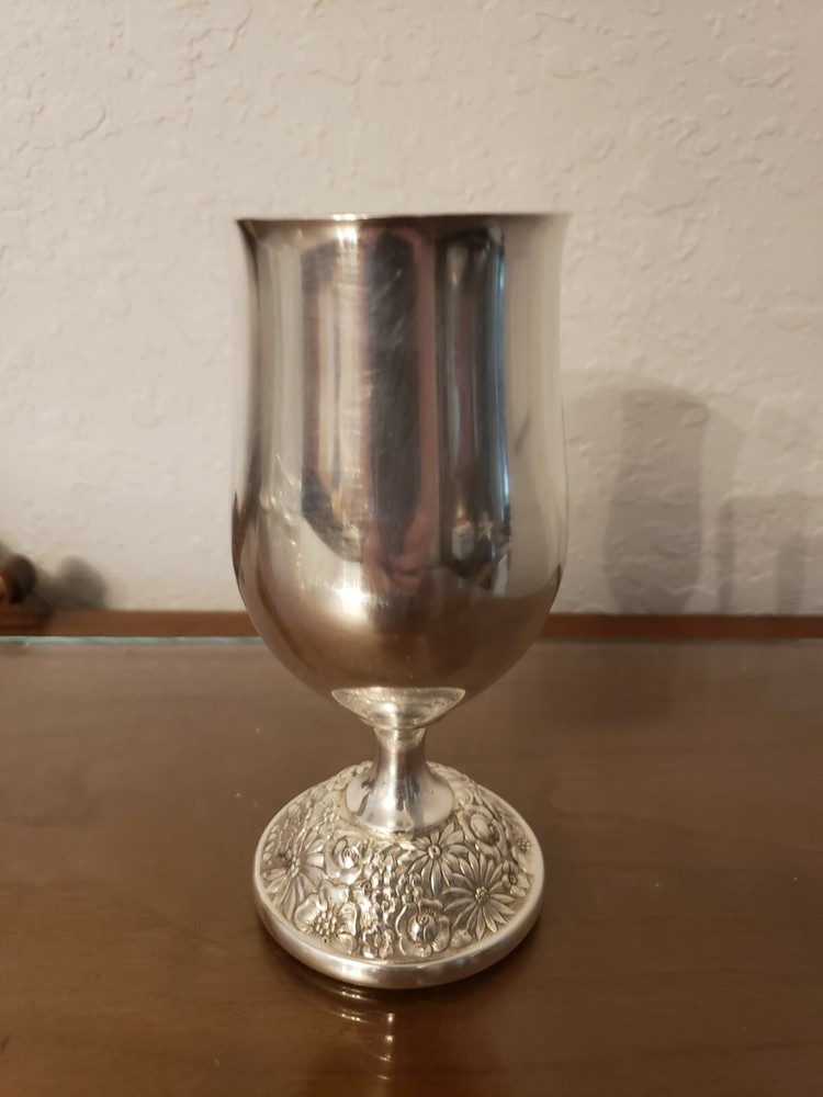 Silver Platted Water Goblets