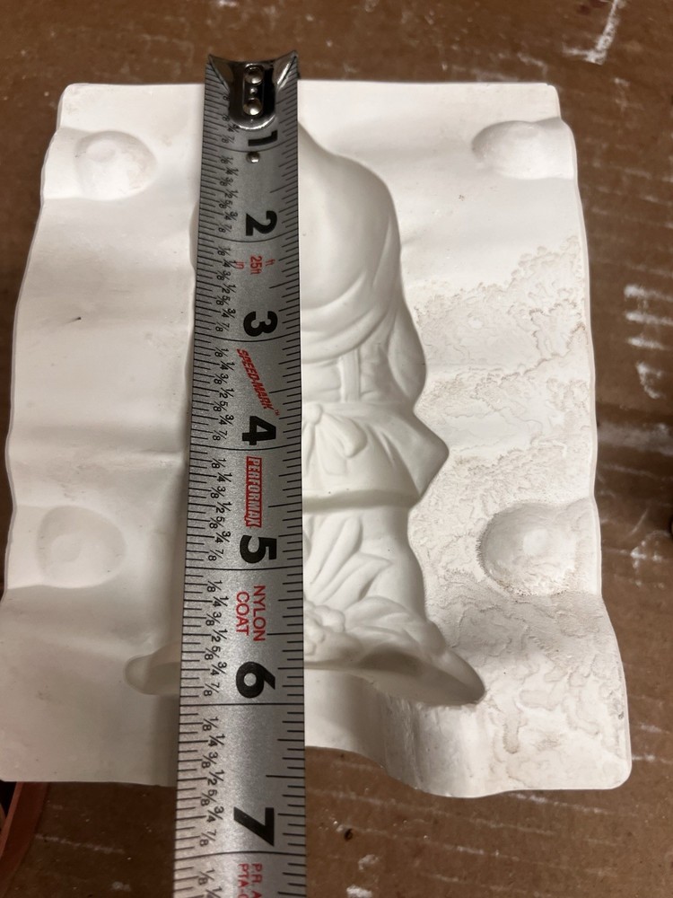 Ceramic Mold ALBERTAS Gnome Girl