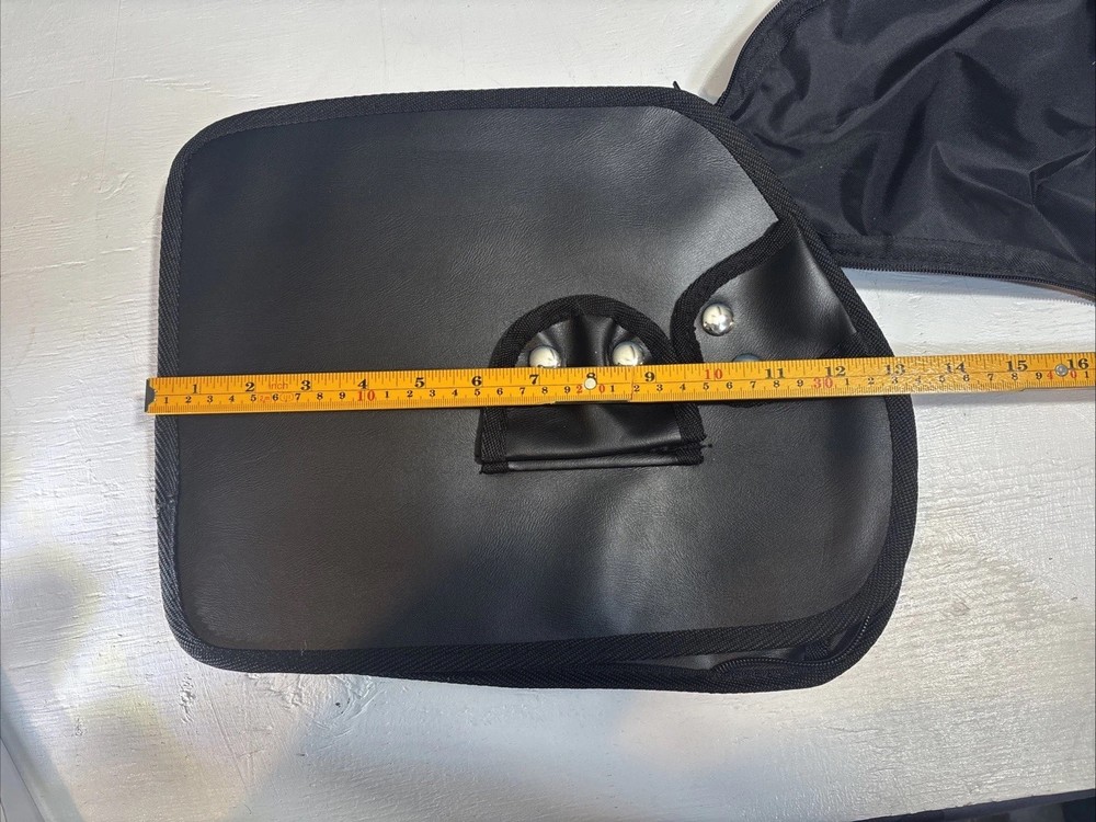 Replacement storage bag for a 3-wheel rollator walker.