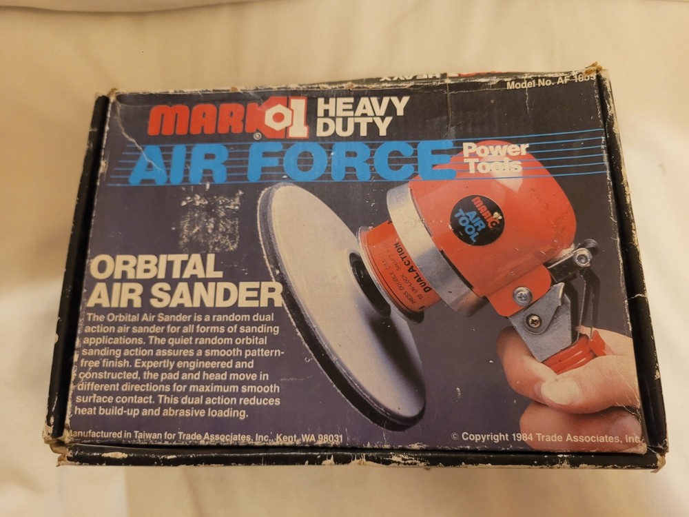 Vitage Marko Tools Orbital Air Sander