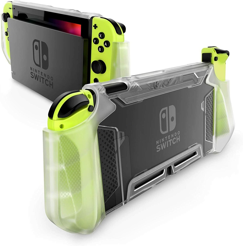 Mumba For Nintendo Switch Console Joy-Con Controller TPU Grip Case Rugged Cover