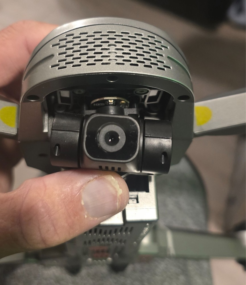 10” Foldable Quadcopter Drone + Remote + 2 Batteries | Untested As-Is | Powers O