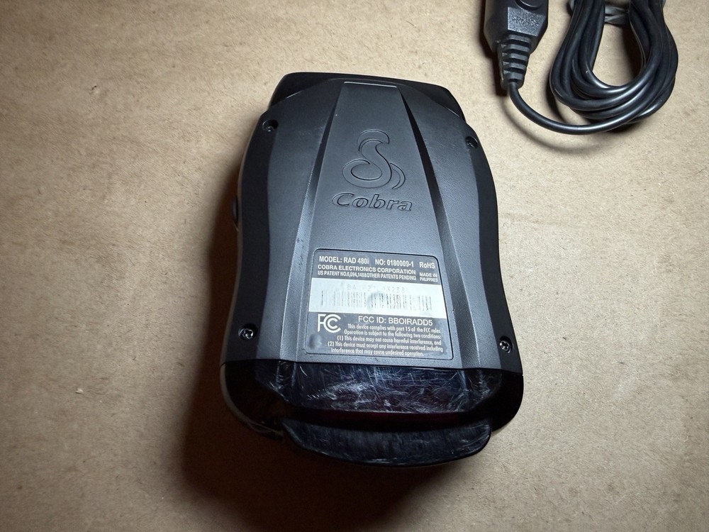 Cobra Electronics Rad 480i Radar/Laser Detector