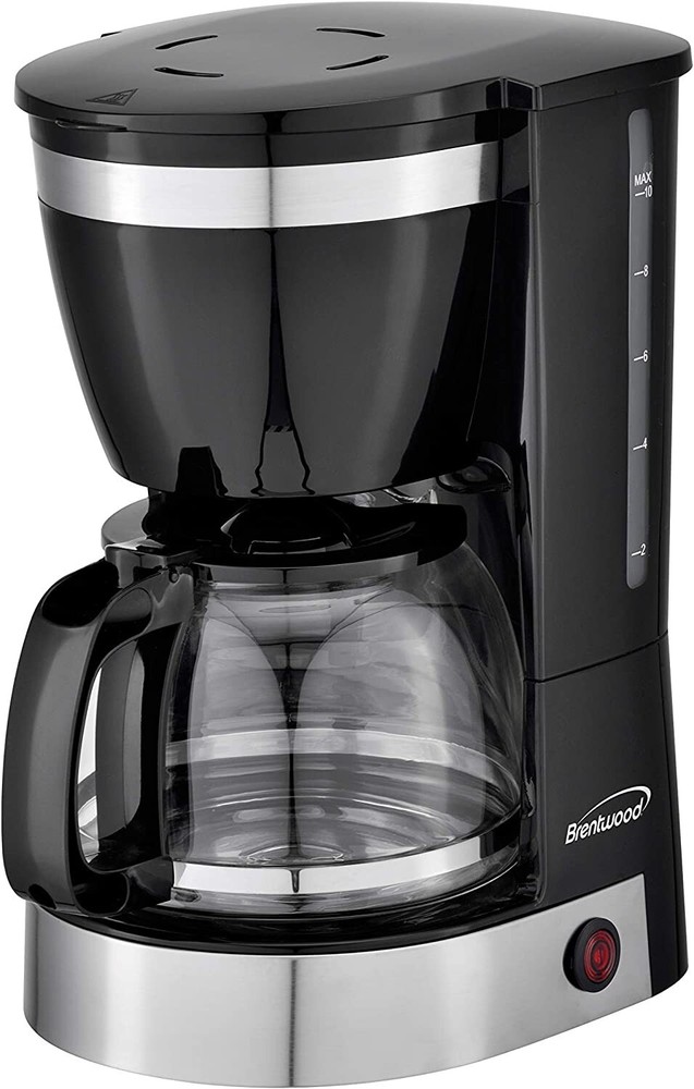 Brentwood TS-215: 10-Cup Coffee Maker - Black
