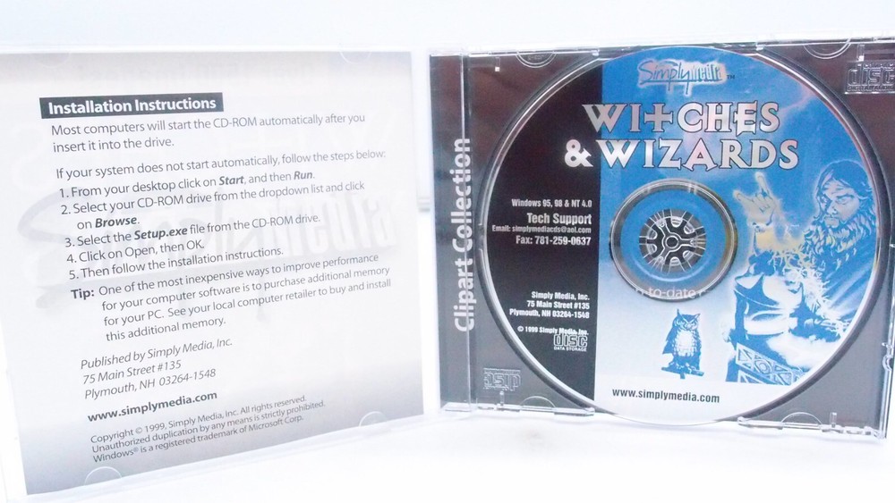 Witches And Wizards Clipart (PC, 2000)