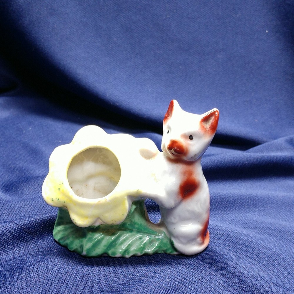 VINTAGE TOOTHPICK HOLDERS PORCELAIN