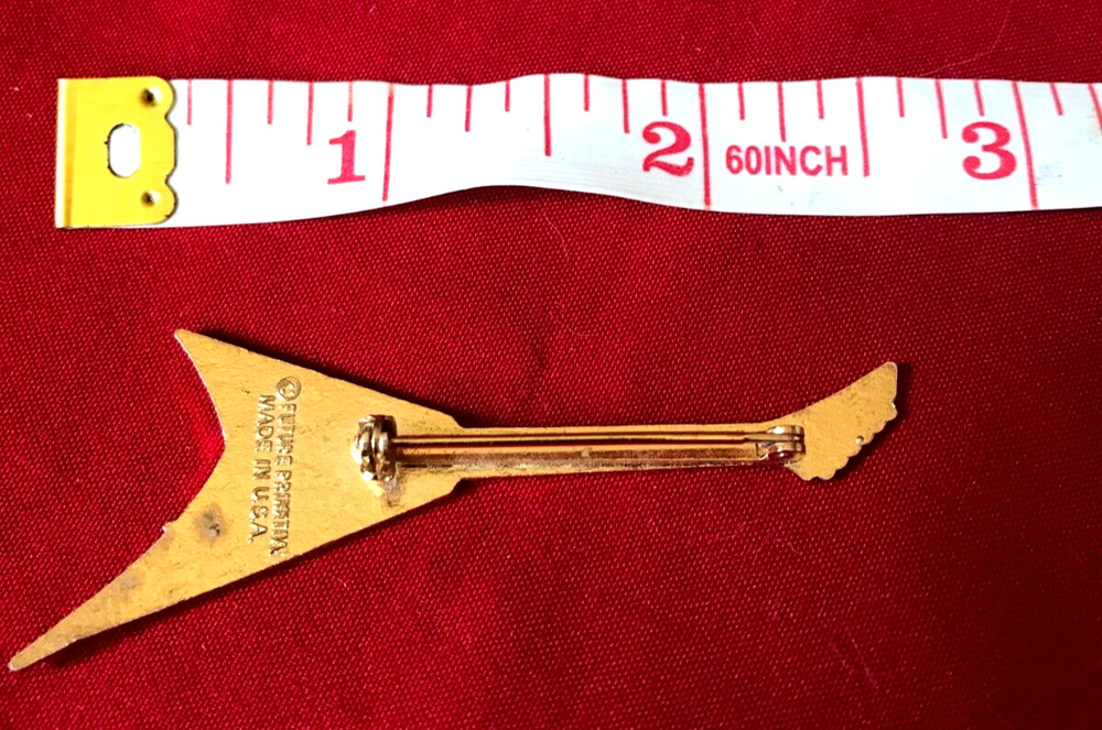 Randy Rhoads (Black) GUITAR PIN - FUTURE PRIMITIVE GUITAR BADGE PIN